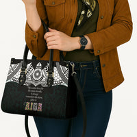 AIGA Always In Gods Arms Samoa Leather Bag Polynesian Tribal Tattoo Art Family Heritage Faith TS04 - Polynesian Pride