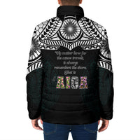 AIGA Always In Gods Arms Samoa Padded Jacket Polynesian Tribal Tattoo Art Family Heritage Faith TS04 - Polynesian Pride