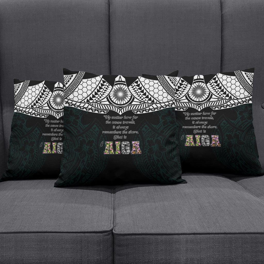 AIGA Always In Gods Arms Samoa Pillow Cover Polynesian Tribal Tattoo Art Family Heritage Faith TS04 - Polynesian Pride