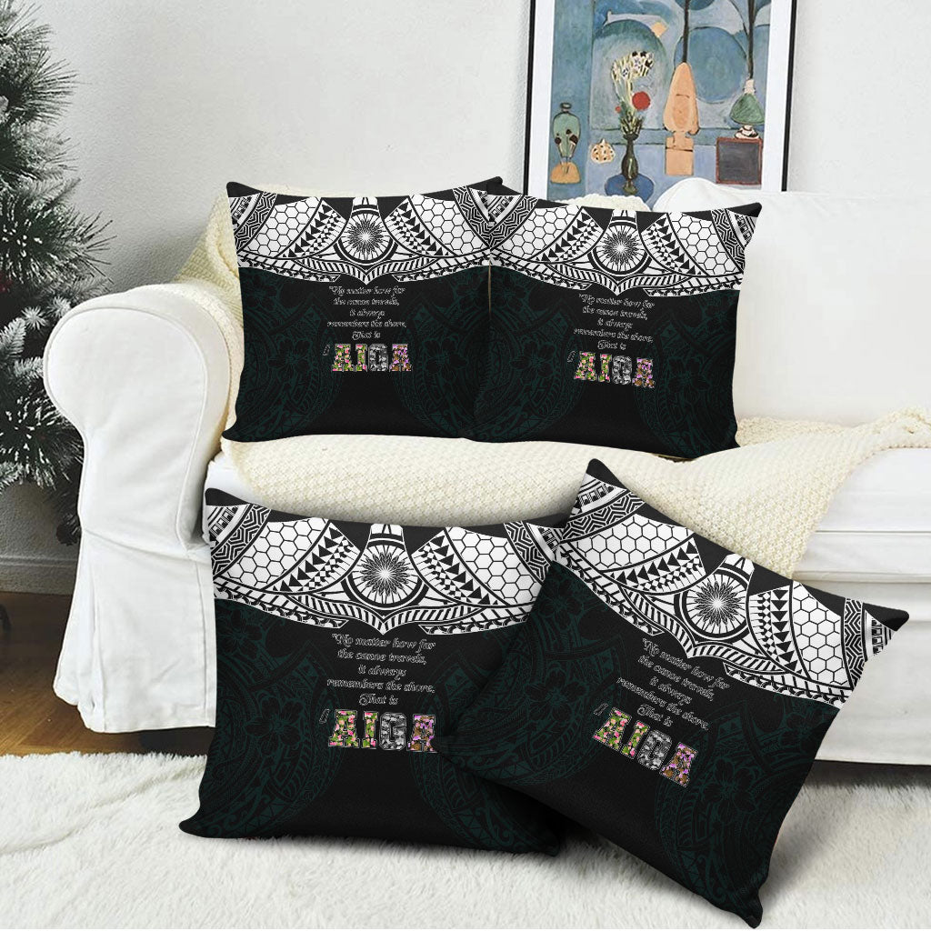 AIGA Always In Gods Arms Samoa Pillow Cover Polynesian Tribal Tattoo Art Family Heritage Faith TS04 - Polynesian Pride