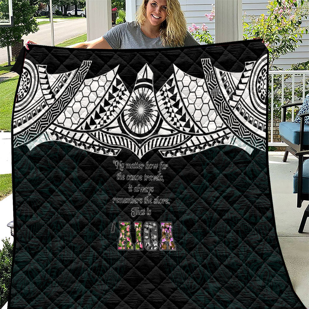 AIGA Always In Gods Arms Samoa Quilt Polynesian Tribal Tattoo Art Family Heritage Faith