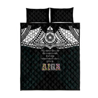 AIGA Always In Gods Arms Samoa Quilt Bed Set Polynesian Tribal Tattoo Art Family Heritage Faith TS04 - Polynesian Pride