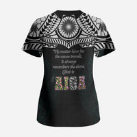 AIGA Always In Gods Arms Samoa Scrub Top Polynesian Tribal Tattoo Art Family Heritage Faith TS04 - Polynesian Pride
