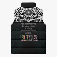 AIGA Always In Gods Arms Samoa Sleeveless Puffer Jacket Polynesian Tribal Tattoo Art Family Heritage Faith TS04 - Polynesian Pride