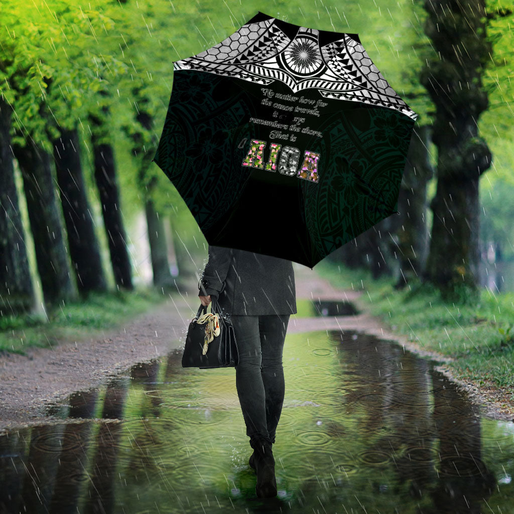 AIGA Always In Gods Arms Samoa Umbrella Polynesian Tribal Tattoo Art Family Heritage Faith TS04 - Polynesian Pride