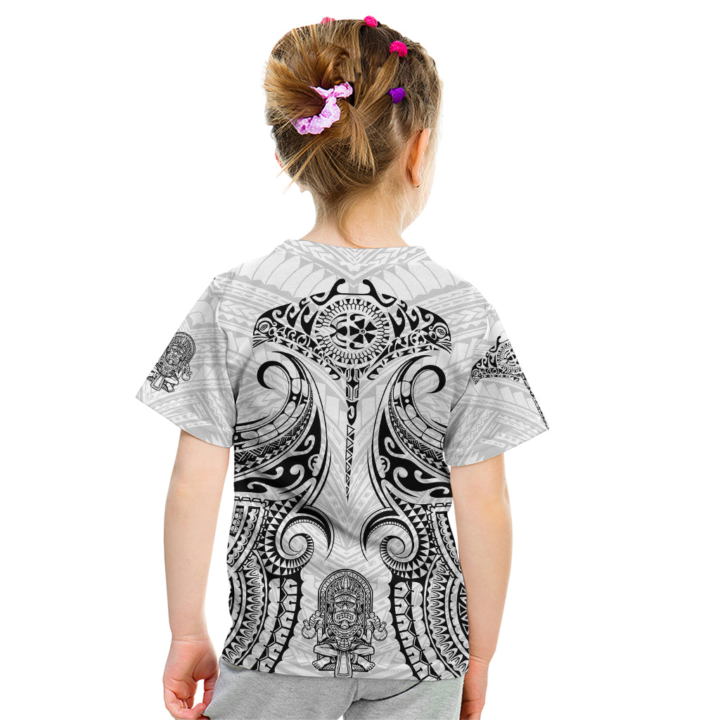 Hawaii Polynesian Kid T Shirt Warrior symbol TS04 - Polynesian Pride