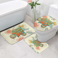 NZ Slang Sweet As Kiwi Shaka Sign Bathroom Set New Zealand Surfboards Sun and Tropical Beach Retro TS04 - Polynesian Pride