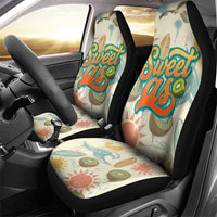 NZ Slang Sweet As Kiwi Shaka Sign Car Seat Cover New Zealand Surfboards Sun and Tropical Beach Retro TS04 - Polynesian Pride