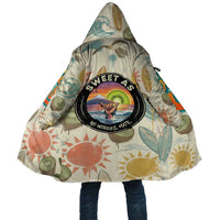 NZ Slang Sweet As Kiwi Shaka Sign Cloak New Zealand Surfboards Sun and Tropical Beach Retro TS04 Unisex Beige - Polynesian Pride