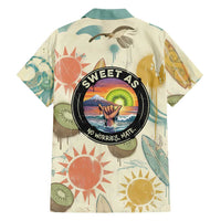NZ Slang Sweet As Kiwi Shaka Sign Family Matching Tank Maxi Dress and Hawaiian Shirt New Zealand Surfboards Sun and Tropical Beach Retro TS04 - Polynesian Pride