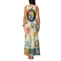 NZ Slang Sweet As Kiwi Shaka Sign Family Matching Tank Maxi Dress and Hawaiian Shirt New Zealand Surfboards Sun and Tropical Beach Retro TS04 - Polynesian Pride