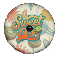 NZ Slang Sweet As Kiwi Shaka Sign Spare Tire Cover New Zealand Surfboards Sun and Tropical Beach Retro TS04 - Polynesian Pride