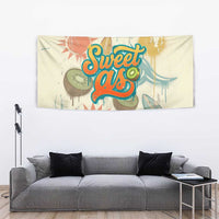 NZ Slang Sweet As Kiwi Shaka Sign Tapestry New Zealand Surfboards Sun and Tropical Beach Retro TS04 - Polynesian Pride
