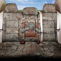 Choice Bro Graffiti Handshake Back Car Seat Cover New Zealand Slang Fern Brick Wall and Urban Street Art TS04 One Size Multicolor - Polynesian Pride