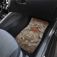 Choice Bro Graffiti Handshake Car Mats New Zealand Slang Fern Brick Wall and Urban Street Art TS04 - Polynesian Pride
