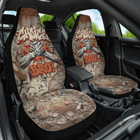 Choice Bro Graffiti Handshake Car Seat Cover New Zealand Slang Fern Brick Wall and Urban Street Art TS04 One Size Multicolor - Polynesian Pride