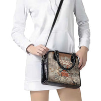 Choice Bro Graffiti Handshake Shoulder Handbag New Zealand Slang Fern Brick Wall and Urban Street Art TS04 - Polynesian Pride