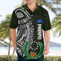 Pohnpei Federated States Of Micronesia Hawaiian Shirt Polynesian Tribal Heritage Art With Kaselehlie State Seal