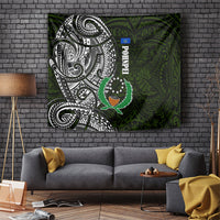 Pohnpei Federated States Of Micronesia Tapestry Polynesian Tribal Heritage Art With Kaselehlie State Seal