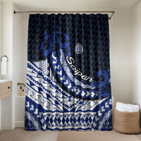 Northern Mariana Islands Saipan Bathroom Set Polynesian Tribal Pattern - Commonwealth Seal Art