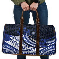 Northern Mariana Islands Saipan Travel Bag Polynesian Tribal Pattern - Commonwealth Seal Art