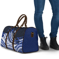 Northern Mariana Islands Saipan Travel Bag Polynesian Tribal Pattern - Commonwealth Seal Art