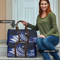 Northern Mariana Islands Saipan Travel Bag Polynesian Tribal Pattern - Commonwealth Seal Art