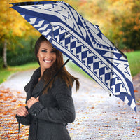 Northern Mariana Islands Saipan Umbrella Polynesian Tribal Pattern - Commonwealth Seal Art