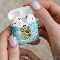 Saipan CMNI AirPods Case Polynesian Northern Mariana Islands Fruit Dove Watercolor