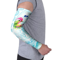 Saipan CMNI Arm Sleeves Polynesian Northern Mariana Islands Fruit Dove Watercolor