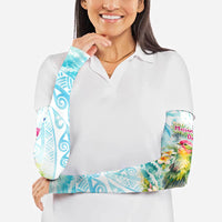 Saipan CMNI Arm Sleeves Polynesian Northern Mariana Islands Fruit Dove Watercolor
