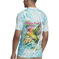 Saipan CMNI Rugby Jersey Polynesian Northern Mariana Islands Fruit Dove Watercolor