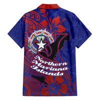 Saipan Northern Mariana Islands Family Matching Puletasi and Hawaiian Shirt Polynesian Tribal Tattoo Art With Hibiscus Flowers And Seal TS04 - Polynesian Pride