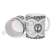 Aiga Samoa Raised Fist Ceramic Mug Polynesian Tribal Tattoo Art Family Pride TS04 - Polynesian Pride