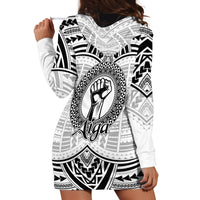 Aiga Samoa Raised Fist Hoodie Dress Polynesian Tribal Tattoo Art Family Pride TS04 - Polynesian Pride