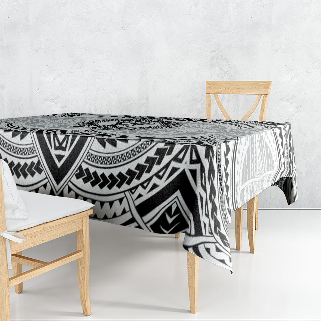 Aiga Samoa Raised Fist Tablecloth Polynesian Tribal Tattoo Art Family Pride TS04 - Polynesian Pride