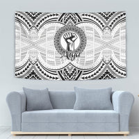 Aiga Samoa Raised Fist Tapestry Polynesian Tribal Tattoo Art Family Pride TS04 - Polynesian Pride