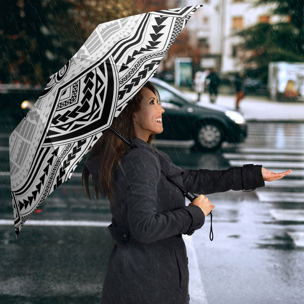 Aiga Samoa Raised Fist Umbrella Polynesian Tribal Tattoo Art Family Pride TS04 - Polynesian Pride