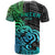 Zodiac Cancer T Shirt Polynesian in Gradient Blue TS04 - Polynesian Pride