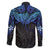 Polynesian Ray Pattern Family Matching Puletasi Dress and Hawaiian Shirt TS04 - Polynesian Pride