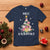 Mele Kalikimaka Hawaiian Christmas Tree Tropical Flower T Shirt TS09 Navy - Polynesian Pride
