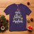 Mele Kalikimaka Hawaiian Christmas Tree T Shirt TS09 Purple - Polynesian Pride
