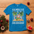 Mele Kalikimaka Santa Hawaiian Christmas Hula Dance T Shirt TS09 Sapphire - Polynesian Pride