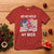 Christmas In Hawaii T Shirt Ho Ho Hold My Beer Drunk Santa USA Flag TS09 Red - Polynesian Pride