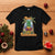 Mele Kalikimaka Christmas In Hawaii Xmas Light Pineapple T Shirt TS09 Black - Polynesian Pride