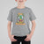 Mele Kalikimaka Christmas In Hawaii Xmas Light Pineapple T Shirt For Kid TS09 Sport Gray - Polynesian Pride