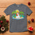 Christmas In Hawaii T Shirt Hawaiian Snowman Xmas Palm Tree At The Beach TS09 Charcoal - Polynesian Pride