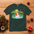 Christmas In Hawaii T Shirt Hawaiian Snowman Xmas Palm Tree At The Beach TS09 Dark Forest Green - Polynesian Pride