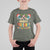 Merry Cruisemas Hawaiian Christmas Palm Tree Sunglass T Shirt For Kid TS09 Military Green - Polynesian Pride