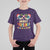Merry Cruisemas Hawaiian Christmas Palm Tree Sunglass T Shirt For Kid TS09 Purple - Polynesian Pride
